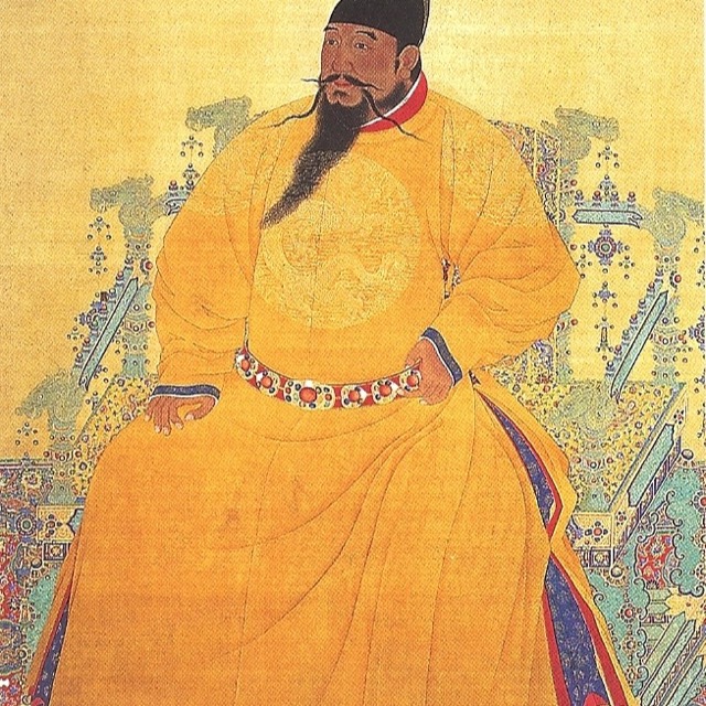 Portrait of the Yongle Emperor of the Ming dynasty