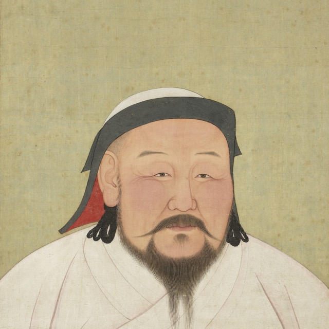 Portrait of Kublai Khan, founder of the Yuan dynasty